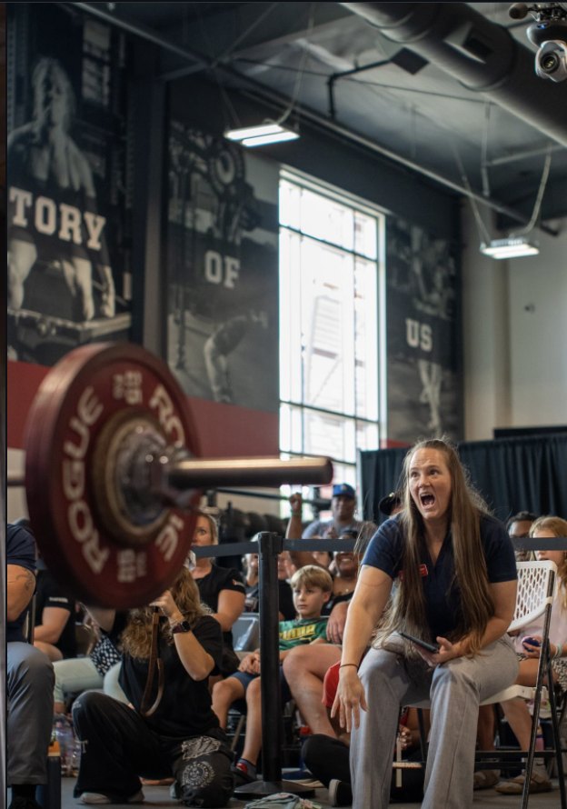 Lifter competing at the USAPL Rookies Rise meet, event video by Bryant Media